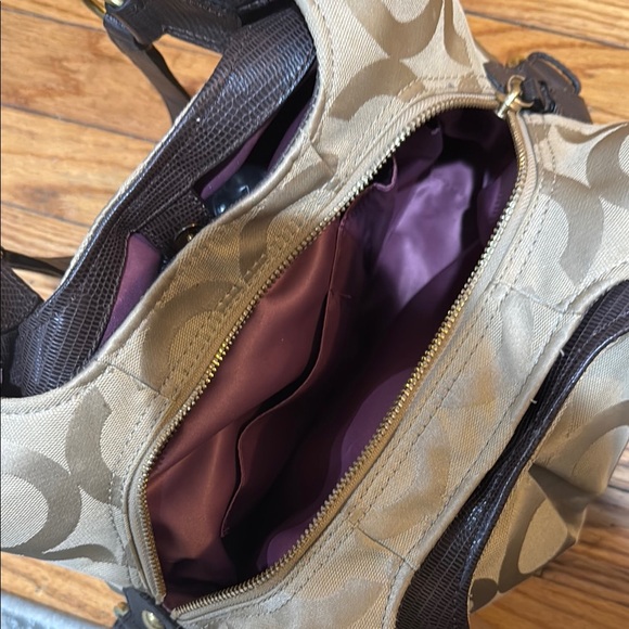 Coach Madison Maggie Signature shoulder bag - Picture 6 of 9